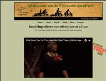 Tablet Screenshot of familyonbikes.org